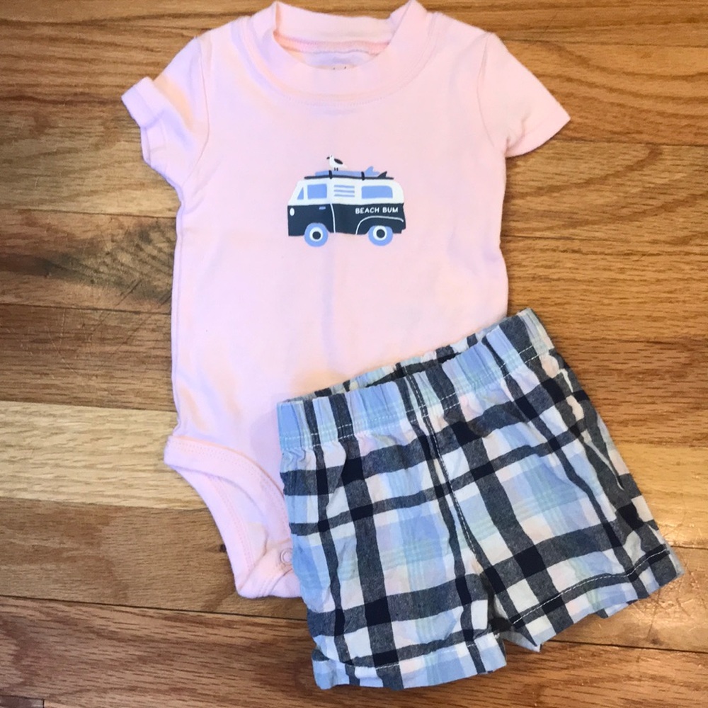 3m baby boy summer outfit.